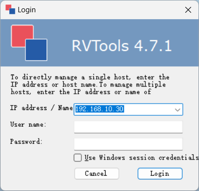 通过RVTools收集和分析VMware环境虚机