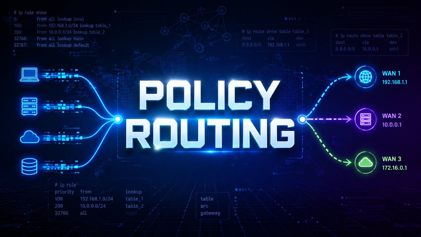 网络类-策略路由Policy Routing
